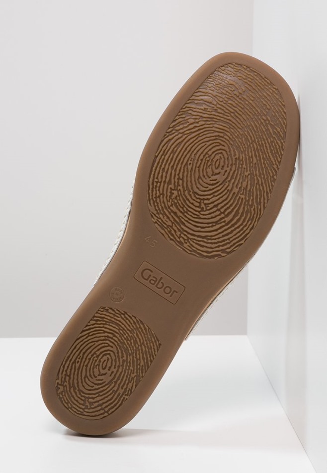 Gabour | Mules Blanches Exclusives